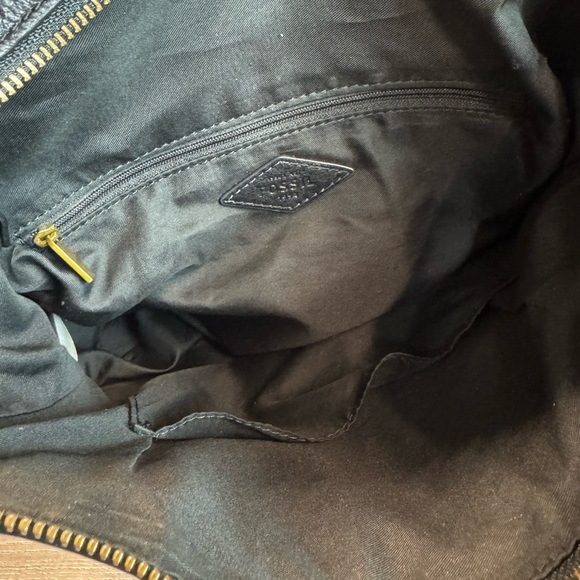 Fossil Convertible Parker Small Pebbled Black  Leather backpack $345 - Picture 8 of 10